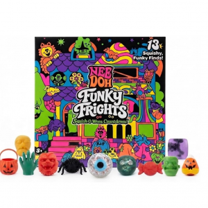 NeeDoh Funky Frights Halloween Countdown Calendar - 13 pcs