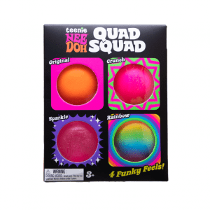 Teenie NeeDoh Quad Squad Multipack