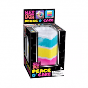 NeeDoh Peace O Cake Squishy Fidget Toy 1ct