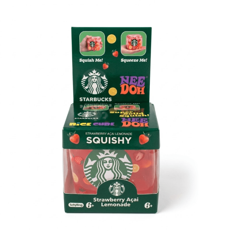 NeeDoh Starbucks Nice Cube