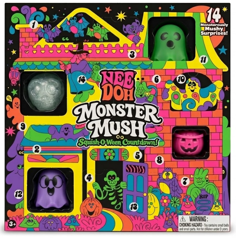 NeeDoh Monster Mush Countdown Calendar