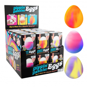 Needoh Dippin’ Dazzler Eggs Color Changing | 3-Pack