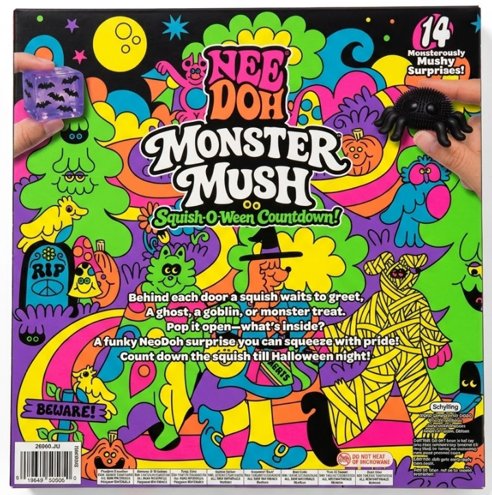 NeeDoh Monster Mush Countdown Calendar - Image 2