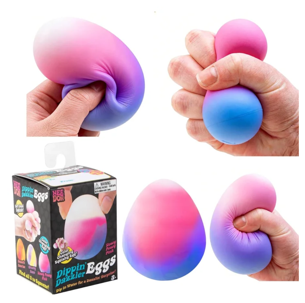 Needoh Dippin’ Dazzler Eggs Color Changing | 3-Pack - Image 2
