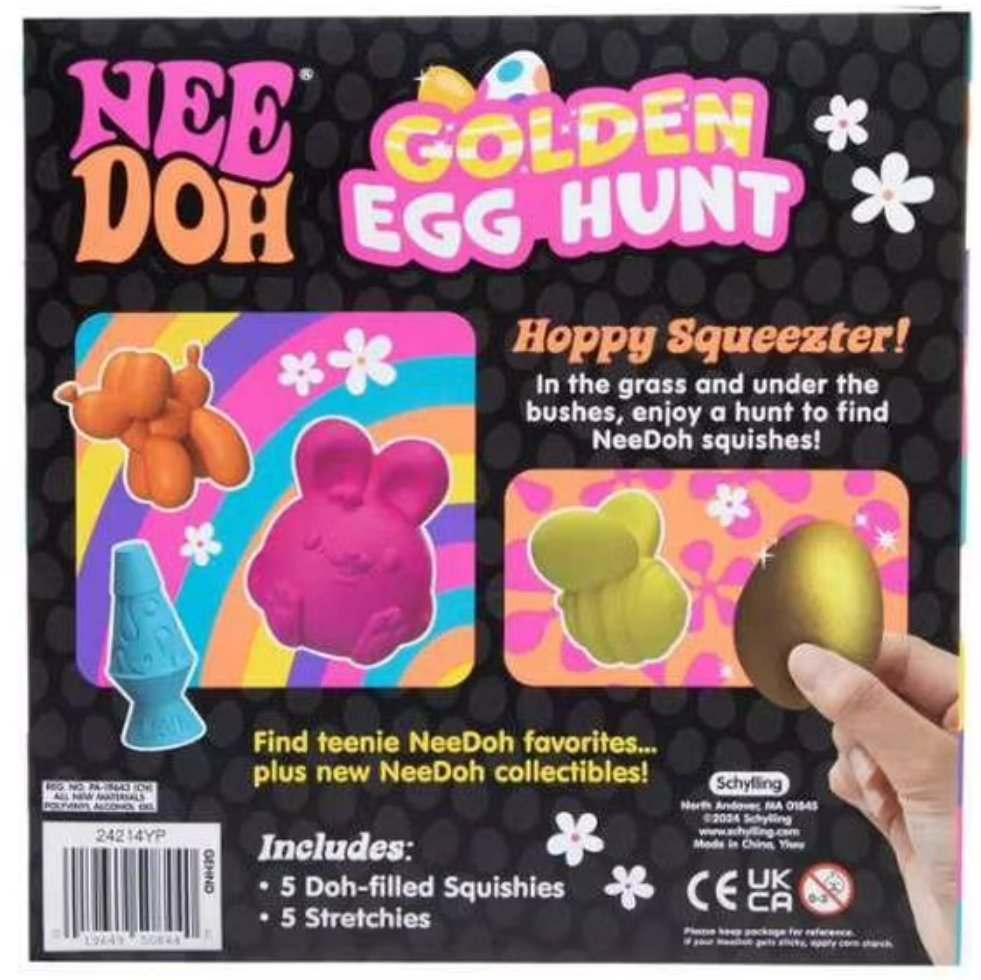 NeeDoh Easter Golden Egg Hunt Mystery | 10-Pack - Image 2